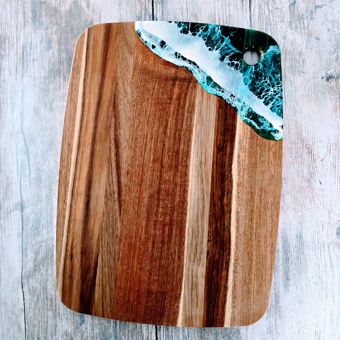 Large acacia cheese board #2