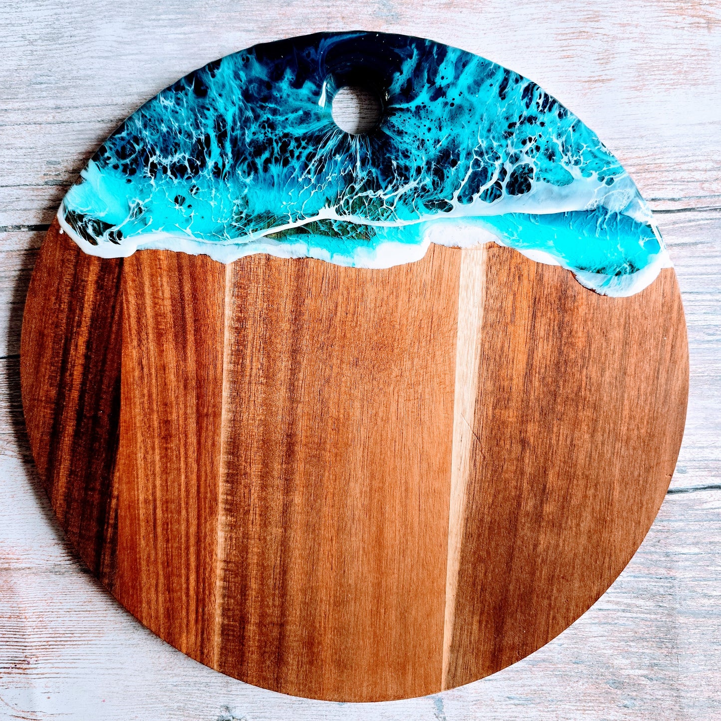 Round Acacia board #2
