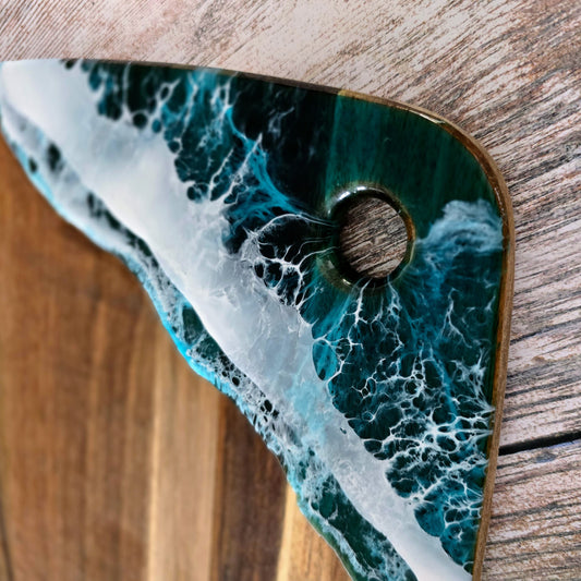 Large acacia cheese board #2