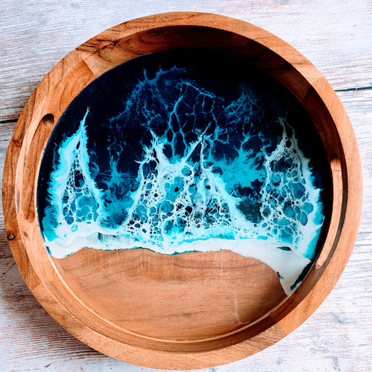 Round Drinks Tray #6