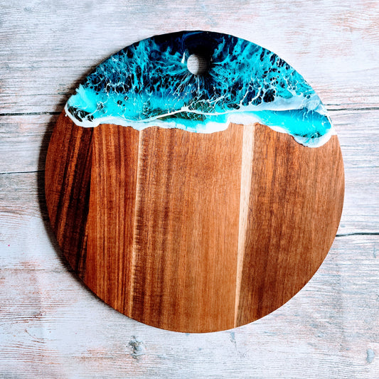 Round Acacia board #2