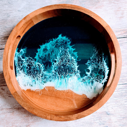 Round Drinks Tray #7