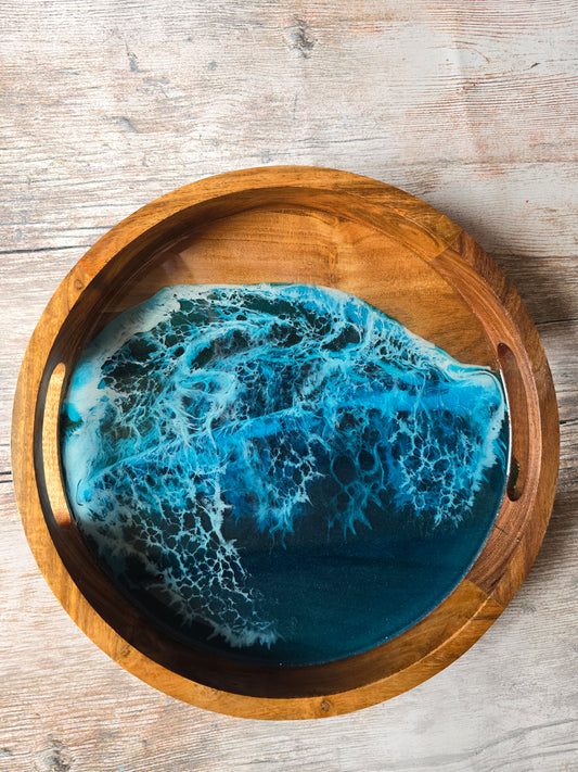 Round Drinks Tray #8
