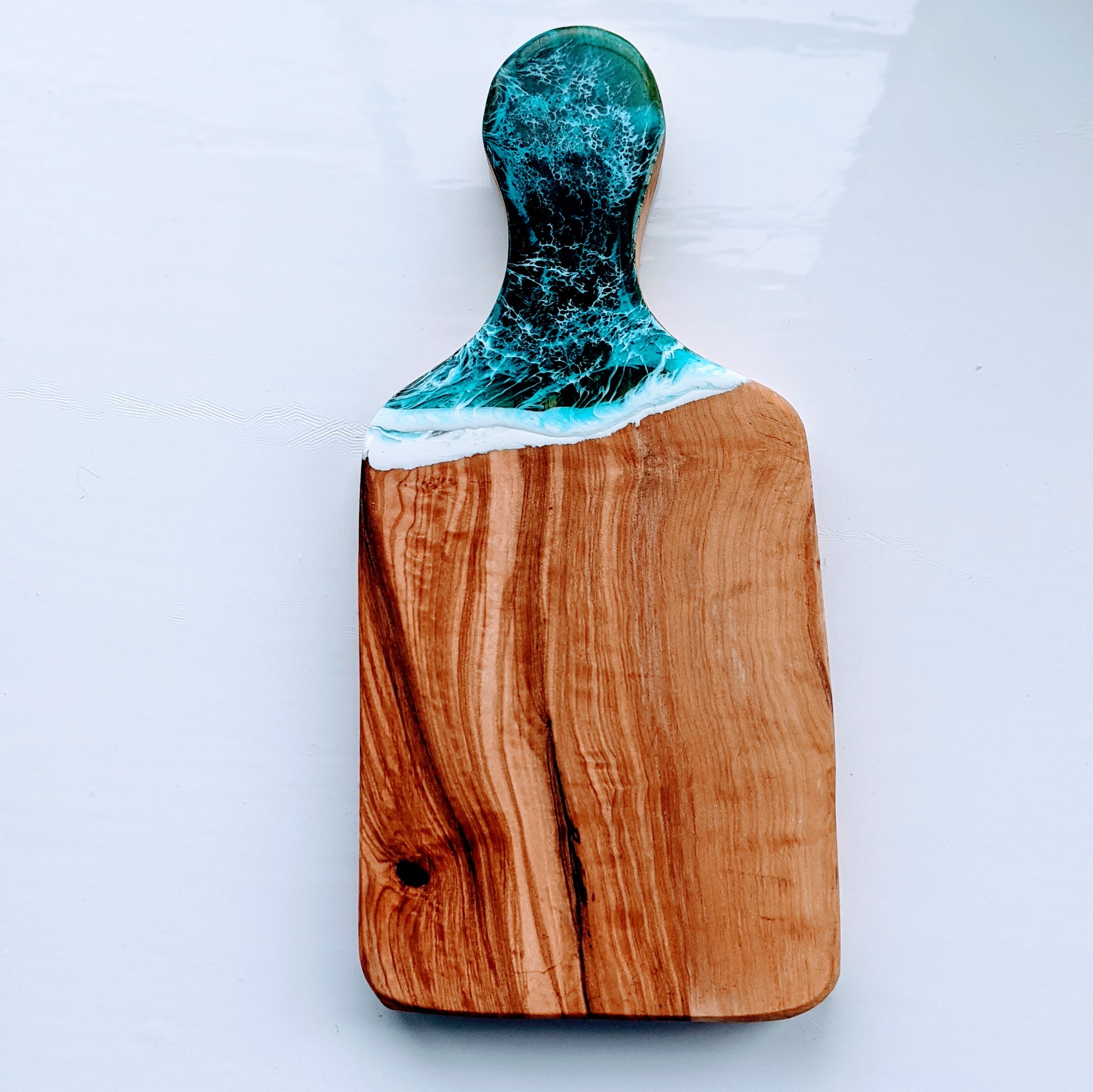 Small Olive Wood Paddle Board
